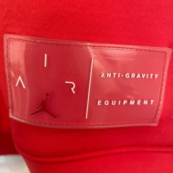 JoRDAN AIR Men’s Size Large Orange Hoodie 1/2 Zip Dri-fit Anti-gravity Equipment - Picture 4 of 12